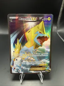 Pokemon Manectric EX 113/119 Holo Ultra Rare Phantom Forces TCG - Image 1