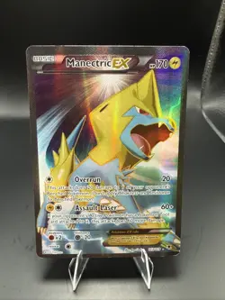 Pokemon Manectric EX 113/119 Holo Ultra Rare Phantom Forces TCG - Image 2