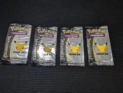 Pokemon Celebrations Sealed/New booster packs (4x) - Image 1