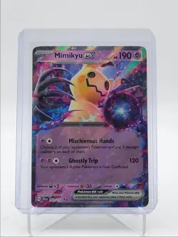 MIMIKYU EX 2025 POKEMON JOURNEY TOGETHER DOUBLE RARE A 069/159 Q5542 - Image 1