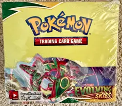 🔥Pokemon TCG Sword and Shield Evolving Skies Booster Box New Factory Sealed🔥🔥 820650818776 - Image 1