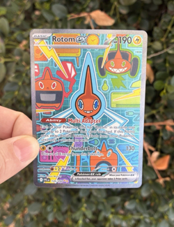 Rotom EX, Pokemon Near Mint, Phantasmal Flames, SIR Rare, 126/94 - Image 1