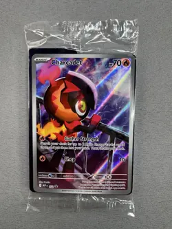 Charcadet 22 Black Star Promo Phantasmal Flames Sealed Promo Pokemon TCG MINT - Image 1