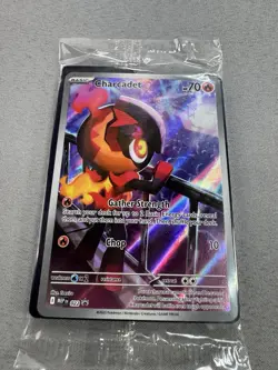 Charcadet 22 Black Star Promo Phantasmal Flames Sealed Promo Pokemon TCG MINT - Image 2