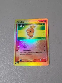 Pokemon TORCHIC 73/109 REVERSE HOLO EX Ruby & Sapphire 2003 - LP - Image 1
