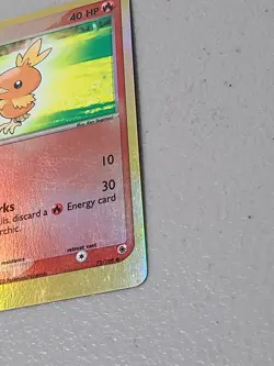 Pokemon TORCHIC 73/109 REVERSE HOLO EX Ruby & Sapphire 2003 - LP - Image 5