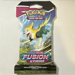 Pokemon TCG Sword & Shield 08 Fusion Strike Sleeved Booster Pack 820650809170 - Image 1
