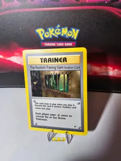 Pokemon TCG | The Rocket's Training Gym 104/132 | Gym Heroes Set 2000 | Vintage - Image 1