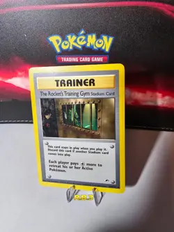 Pokemon TCG | The Rocket's Training Gym 104/132 | Gym Heroes Set 2000 | Vintage - Image 2