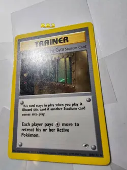 Pokemon TCG | The Rocket's Training Gym 104/132 | Gym Heroes Set 2000 | Vintage - Image 4
