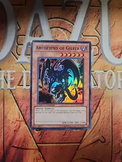 ARCHFIEND OF GILFER CT07-EN014 SUPER LIMITED EDITION NM Yugioh - Image 1