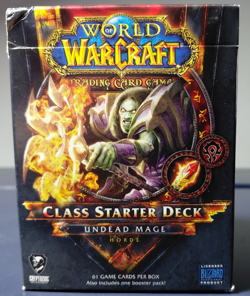WoW TCG Undead Mage Starter Deck 2013 Edition Lightly Played - Complete Deck - Image 1