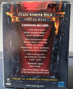 WoW TCG Undead Mage Starter Deck 2013 Edition Lightly Played - Complete Deck - Image 3
