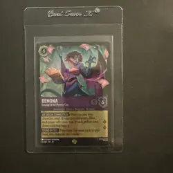 Disney Lorcana Whispers in the Well - Demona Scourge of the Wyvern 55/204Foil - Image 1