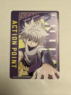 Union Arena Killua Zoldyck Action Point Promotion Card Non-Foil - Image 1