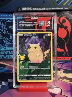 Pikachu - 005/025 - Celebrations - TAG 8 - Rare - Pokemon Card - Image 1