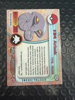 SPECTRA Arbok #24 Topps Chrome 2000 Series 1 T.V Holo Pokemon Card TCG NM - Image 2
