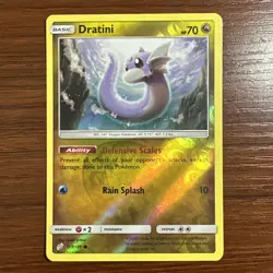 Dratini 117/181 Common Reverse Holo Card Team Up Pokemon TCG LP - Image 1