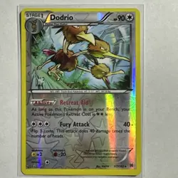 Dodrio 117/162 Rare Reverse Holo Card XY: BREAKthrough Pokemon TCG - Image 1