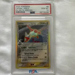 POKEMON EX DELTA SPECIES LATIAS #8 HOLO FOIL CARD PSA 10 GEM MINT #28779299 - Image 1