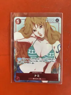 Nami OP01-016 R Premium Card Collection Girls Edition ONE PIECE Card TCG NM - Image 1