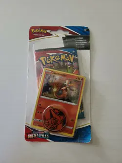 Battle Styles Booster Blister Pack Pokemon Cards IN HAND Charmander - Image 1