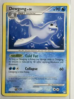 Dewgong Mysterious Treasures 45/123 LP-NM Pokemon card - Image 1