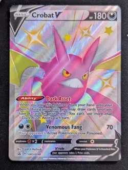 Crobat V - SWSH098 SWSH: Sword & Shield Promo Cards Pokemon TCG NM - Image 1