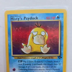 MISTY’S PSYDUCK - Gym Challenge - 90/132 - Common - Pokemon Card - NM - Image 5