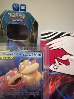 Pokemon TCG Slowpoke Psyduck GX Holo Card 35/236 Sm-Unified Minds - Image 3