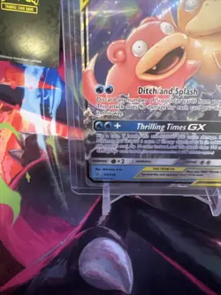 Pokemon TCG Slowpoke Psyduck GX Holo Card 35/236 Sm-Unified Minds - Image 4