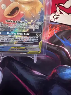 Pokemon TCG Slowpoke Psyduck GX Holo Card 35/236 Sm-Unified Minds - Image 5