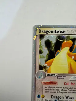 (LP-MP) Pokemon TCG Dragonite EX Dragon 2003 Holo Rare E-Series Card 90/97 - Image 3