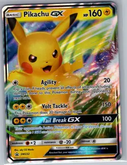 Pikachu GX SM232 SM Promos - Pokemon Card - LP - Image 1