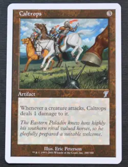 Caltrops - 7th Edition - NM - MTG Magic the Gathering Vintage - Image 1