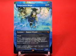 Snapcaster Mage (Borderless) (Chocobo Track Foil) Commander: Final Fantasy NM - Image 1