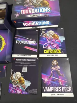 2024 MAGIC The Gathering FOUNDATIONS Beginner Box COMPLETE - Image 3