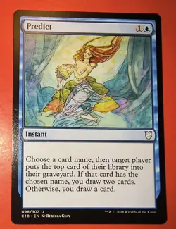 MTG - MAGIC, Predict - Commander 2018 Uncommon, 098/307 Excellent - Image 1