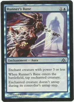 1x Foil - Runner's Bane - Magic the Gathering MTG Dragon's Maze - Image 1