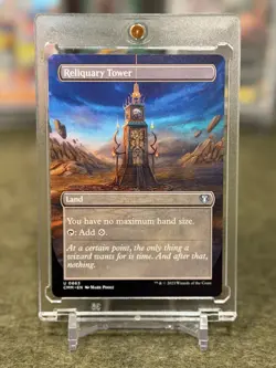 Reliquary Tower (Borderless) Commander Masters CMM #663 Magic the Gathering MTG - Image 1
