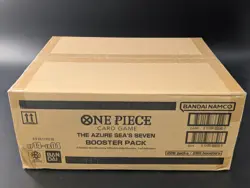 One Piece OP14-EB04 The Azure Sea's Seaven English 12 Booster Box Case Sealed - Image 3