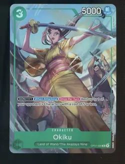 Auction #2 One Piece EN OP01-035 Premium Collection Bandai Games Fest Okiku - Image 1