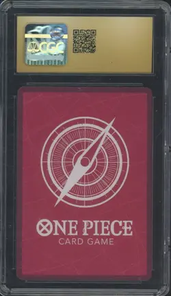 2023 One Piece OP02-002 Monkey D. Garp Alpha Pre-Errata CGC 10 PRISTINE - Image 2
