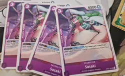 One Piece TCG NM Sasaki OP01-101 X 4 Playset English Romance Dawn - Image 1