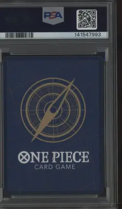 2025 One Piece OP11 EN Alternate Art #114 G/G F/F Pistol Red Hawk PSA 10 - Image 2