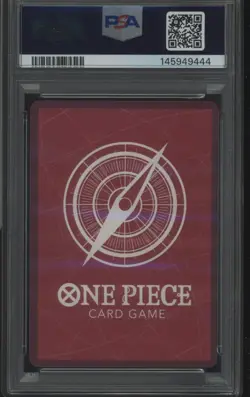 2025 One Piece EN 2nd Anniversary Set #001 Shanks PSA 10 GEM MINT - Image 2