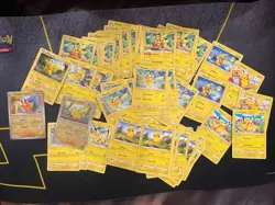 Pokemon All Pikachus! 67 Card Lot Bundle Bulk Collection - Reverse Holos - Image 1
