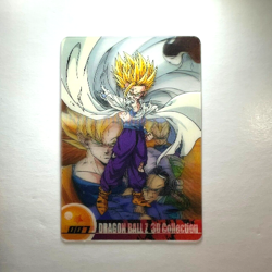 S0228 Son Gohan Japanese Dragon Ball Z x Morinaga 3D Collection Card 007 - Image 1