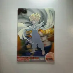 S0228 Son Gohan Japanese Dragon Ball Z x Morinaga 3D Collection Card 007 - Image 3