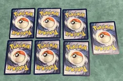 Pokemon TCG Victini Card Lot of 7 Holo Cards Ex Card Included - Image 3